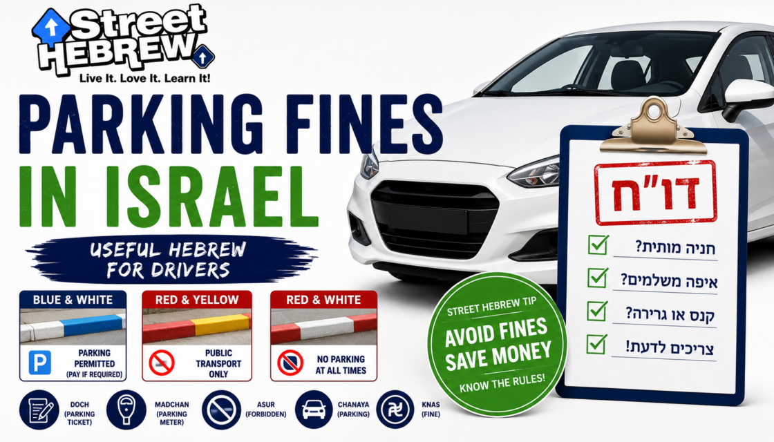 Parking fines in Israel